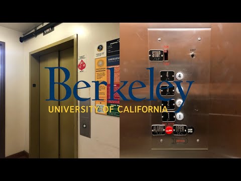 Very Epic Motor! RARE Dover Hydraulic Elevator-Wellman Hall-UCB-Berkeley, CA