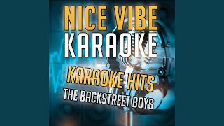 Set Adrift on Memory Bliss (Karaoke Version) (Originally Performed By the Backstreet Boys)