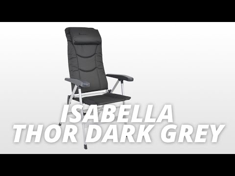 Isabella Thor krzesło - Dark Grey
