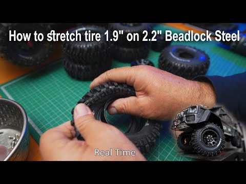 Traxxas TRX-6 Best Upgrades  - 1.9" tires on 2.2" Beadlock Steel wheels Luise tire & Injora rims