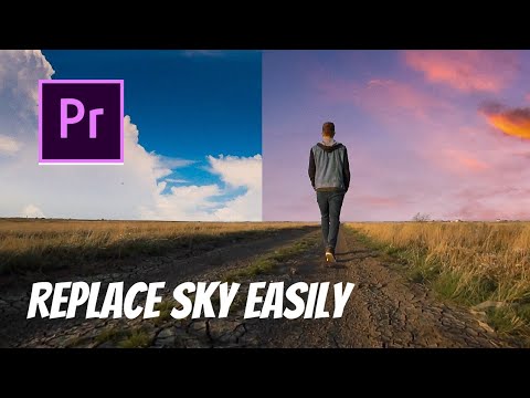How To Replace Sky In Premiere Pro | Easiest SKY REPLACEMENT Tutorial