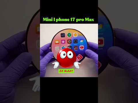 I phone 17 pro Mini Unboxing #tech #shorts