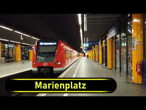 S-Bahn Station Marienplatz - Munich 🇩🇪 - Walkthrough 🚶