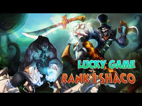 LUCKY GAME | SHACO DESTROYS RANKING GAMES | BACK TO DIAMOND | LEAGUE OF LEGENDS |