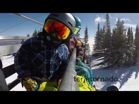 6 year old MONSTER Terje LaMont snowboarding