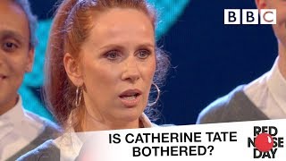 Is Catherine Tate bothered about Red Nose Day? – Comic Relief 2017: Red Nose Day