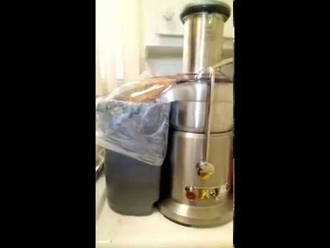 Tip for faster juicing clean-up with my Breville