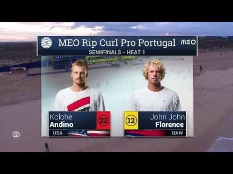 Meo Rip Curl Pro Portugal: Semifinals, Heat 1