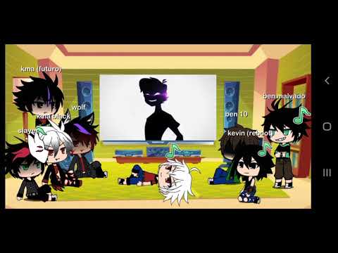 Portadores do omnitrix reagindo ao rap do ben malvado(papyrus da batata)