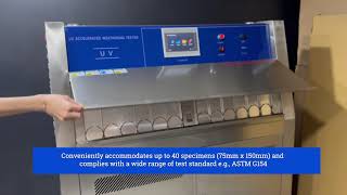 SA ASSOCIATES UVCON WEATHROMETER I Ultra Violet Exposure Test ASTM G53 I UV-B 313 Lamp Method