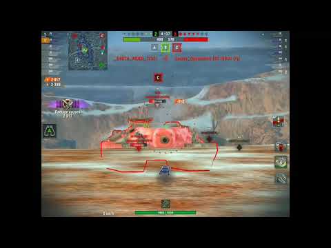 T95 WOT Blitz  - 4500 damage, 4 kills, I class