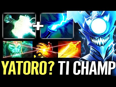 🔥 How to win YATORO Wraith King? — GOD Razor Mjollnir + Steal DMG 100% Hard Counter Dota 2 Pro