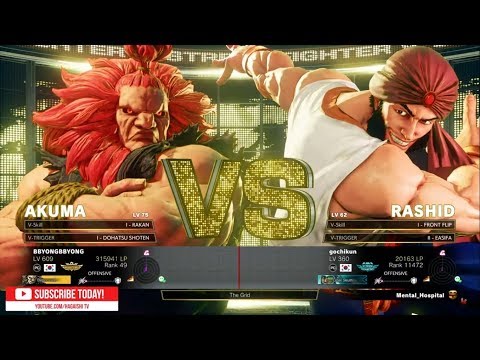 "Best Bout Replays" SFV CE - BBYONGBBYONG vs gochikun