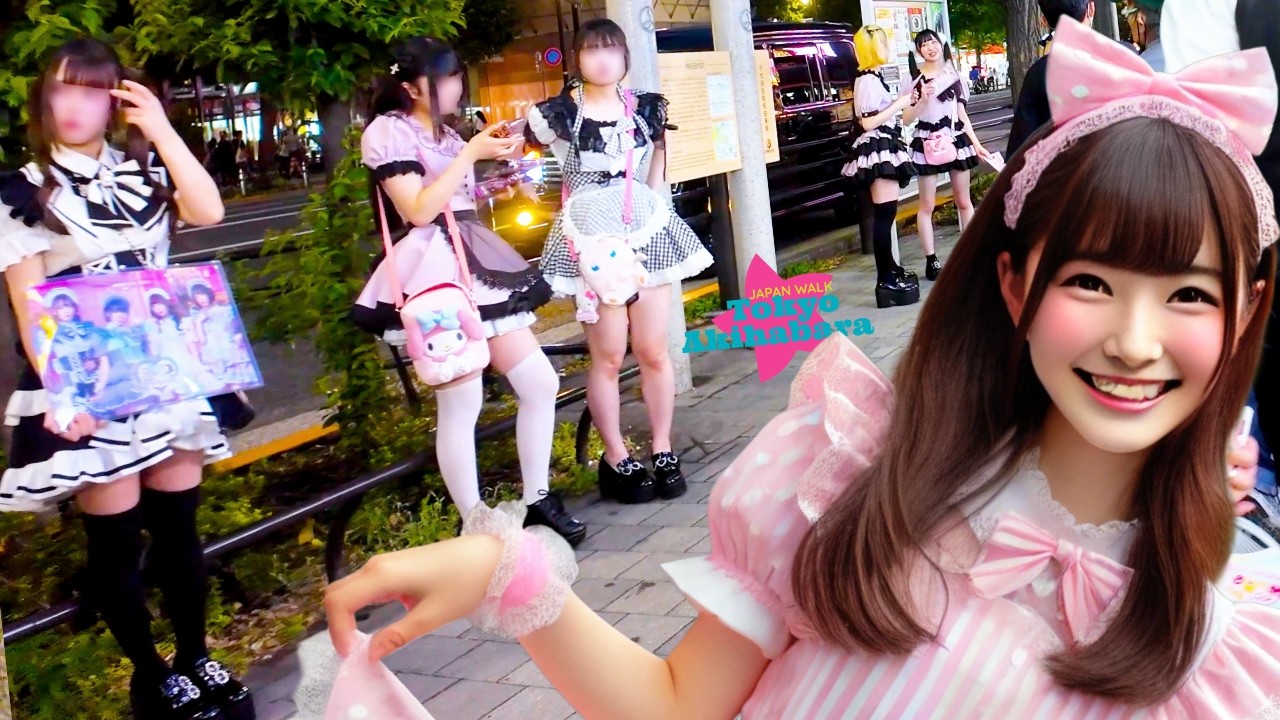 Tokyo Akihabara 🐶 Typhoon Town 💖 4K Nonstop 1 Hour