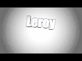 Intro Vorschlag Für Leroy