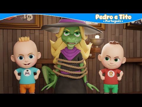 Pedro e Tito Enfrentam a Cuca! - Pedro e Tito | Vídeo Infantil | Português