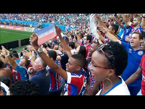 "MOV. TURMA TRICOLOR (BAHÃŠA x Galinhas - Brasileirão)" Barra: Movimento Turma Tricolor • Club: Bahia