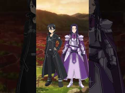 Who is stronger | Kirito VS All #shorts #swordartonline #sao #quinella #kirito