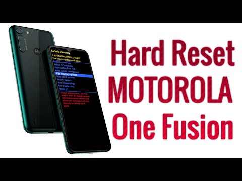Hard Reset Motorola One Fusion | Factory Reset Remove Pattern/Lock/Password (How to Guide)