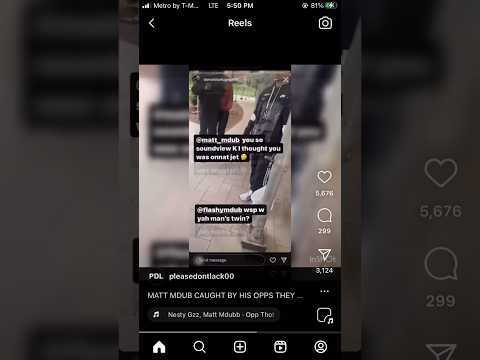 Matt Mdub caught lackin by opps #pdl