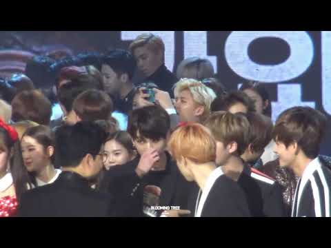 SHINee Min Ho & INFINITE Woo Hyun cute moment