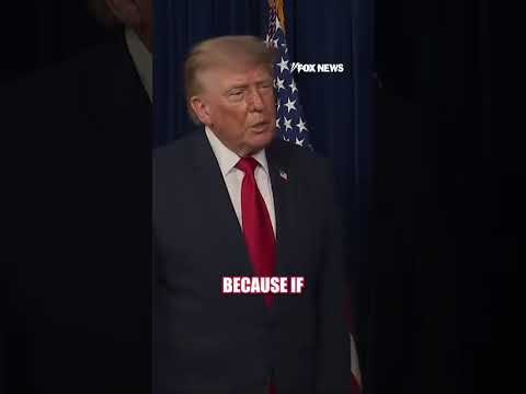 Trump on death threats from Iran: ‘I don’t even think about it’ #shorts  #foxnews #news #us