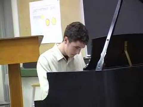 Jazz piano recital