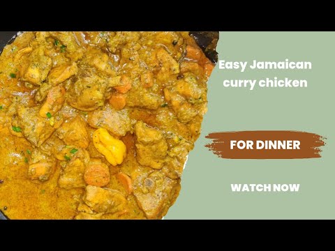 Curried Chicken/ How to make Curry Chicken, Jamaican Style.