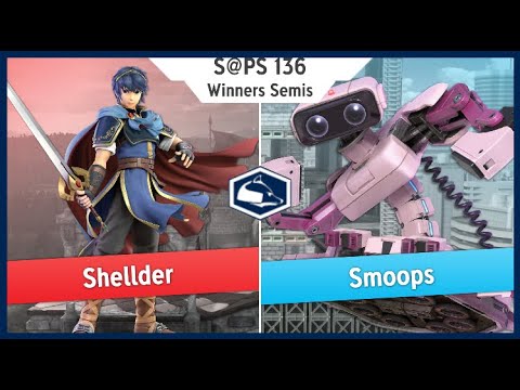 S@PS 136 Ultimate Singles - Shellder(Marth/Ridley) vs Smoops(ROB) Winners Semis