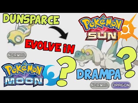 E se Drampa fosse l'evoluzione di Dunsparce? | NEWS POKEMON SOLE & LUNA |
