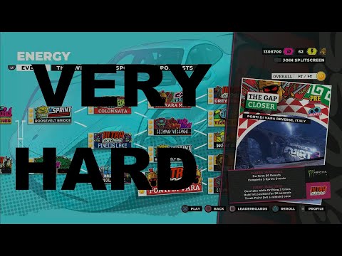 Dirt 5: Energy - Very Hard - Part 11 - THE GAP CLOSER - PS5 4K Gameplay Walkthrough