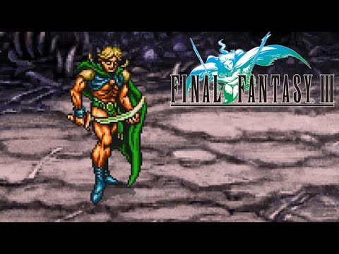 Final Fantasy III Pixel Remaster - HECATONCHEIR Boss Fight!