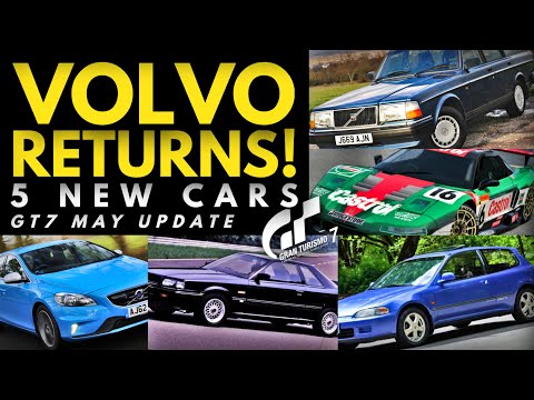VOLVO Returns! - GT500 NSX & More | 5 New Silhouettes for Gran Turismo 7 | GT7 May 1.48 Update