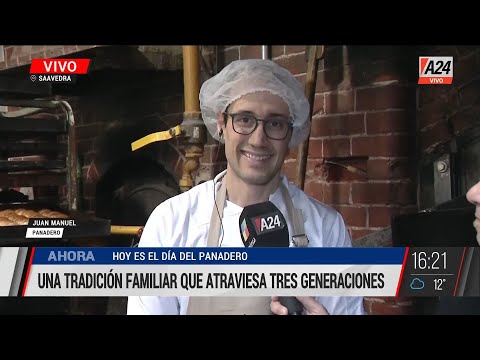 Día del panadero: una tradición familiar que atraviesa tres generaciones I A24