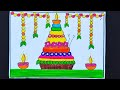Bathukamma Drawing Bathukamma Drawing Easy How To Draw Bathukamma Easy Bathukamma Drawing Bathukamma