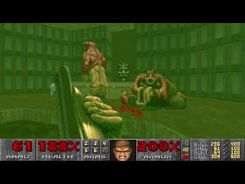 Final Doom: The Plutonia Experiment MAP 28: The Sewers (100% Secrets/Kills)
