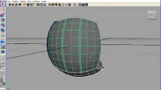 preview picture of video 'Modeling volleyball with Polygons in Maya 3D Software Part 2'