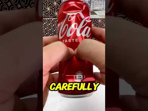The Coke Can Cube Challenge 😲🥤