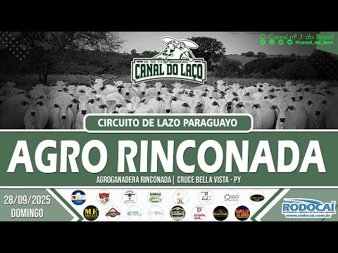 Circuito de Lazo Paraguayo  |  Agroganadera Rinconada |  Cruce Bella Vista - PY