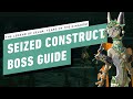 The Legend of Zelda: Tears of the Kingdom - Seized Construct Boss Gameplay Walkthrough