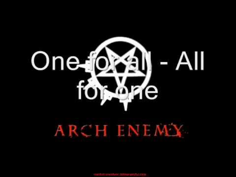 arch enemy - nemesis (lyrics)