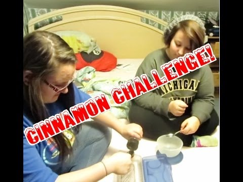The cinnamon challenge! (Ft. April Murdock)
