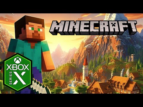 EPIC Minecraft Xbox Series X Gameplay Review