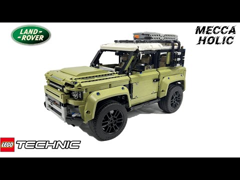 LEGO TECHNIC 42110 Land Rover Defender speed build
