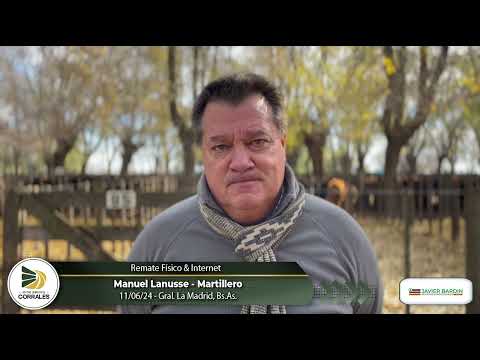 11-06-24 - Manuel Lanusse - Martillero - Remate de Javier Bardin - General La Madrid, Bs.As.