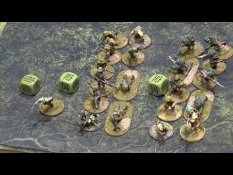 Bolt Action 2nd ed battle report #37 - 1944: Pacific, Slaters knoll
