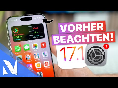 iOS 17.1 ist JETZT DA! - Das müsst ihr VORHER beachten! | Nils-Hendrik Welk