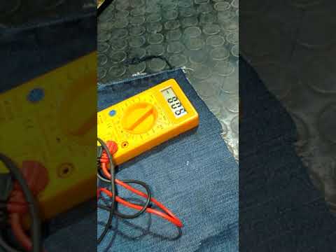 Test bobina motosega