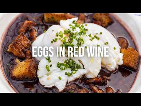 Eggs in Red Wine