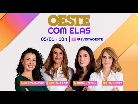 OESTE COM ELAS 05/01/2026| NICOLÁS MADURO E CILIA FLORES CHEGAM AO TRIBUNAL DE NOVA YORK